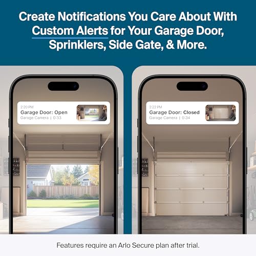 Arlo Pro Security Camera 2K HDR (6th Gen, 2025 Release) - Wireless Outdoor Camera, Rechargeable Removeable Battery, Event Captions, Emergency Response, 1-Month Trial of Secure Plan, 4 Cam, White